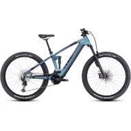 CUBE STEREO HYBRID 120 ABS 750 SMARAGDGREY´N´BLUE 2023 FÉRFI ELEKTROMOS ÖSSZTELESZKÓPOS MTB KERÉKPÁR