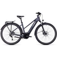 CUBE TOURING HYBRID ONE 625 TRAPÉZ GREY´N´WHITE 2023 NŐI ELEKTROMOS TREKKING KERÉKPÁR