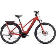 CUBE KATHMANDU HYBRID EXC 750 TRAPÉZ RED´N´BLACK  NŐI ELEKTROMOS TREKKING KERÉKPÁR 2023