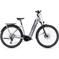 Cube Kathmandu Hybrid SLX 750 EASY ENTRY polarsilver´n´black 2023 Unisex Elektromos Trekking Kerékpár