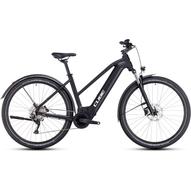 Cube Nuride Hybrid Pro 625 Allroad TRAPÉZ black´n´metal Női Elektromos Cross Trekking Kerékpár 2023