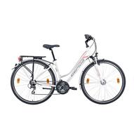 GEPIDA ALBOIN 200 PRO 28" L 21S FEHÉR NŐI TREKKING KERÉKPÁR