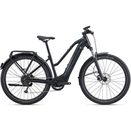 GIANT EXPLORE E+ 2 STA GUNMETAL BLACK 2023 NŐI ELEKTROMOS TREKKING KERÉKPÁR