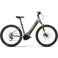 Haibike Trekking 6 Cross Low GREY Uniszex Elektromos Cross Trekking Kerékpár 2022
