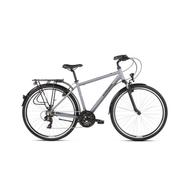 KROSS Trans 1.0 M grey / black 2022 FÉRFI TREKKING KERÉKPÁR