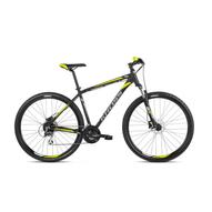 KROSS Hexagon 5.0 27,5&quot; black / graphite / lime 2022 FÉRFI MTB KERÉKPÁR