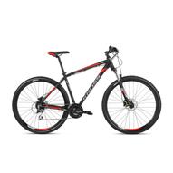 KROSS HEXAGON 6.0 BLACK / GRAPHITE / RED 27.5" 2021 FÉRFI MTB KERÉKPÁR