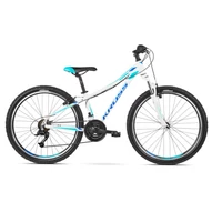 KROSS LEA 1.0 26" WHITE / BLUE SR 2022 NŐI MTB KERÉKPÁR