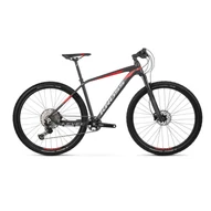 KROSS Level 8.0 29&quot; black / red / graphite 2022 FÉRFI MTB KERÉKPÁR