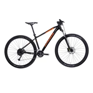 KROSS Level 1.0 29" black / orange 2022 FÉRFI MTB KERÉKPÁR