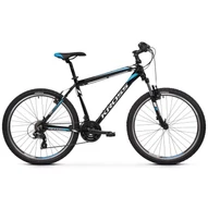 KROSS Hexagon 1.0 26&quot; black / white / blue 2022 FÉRFI MTB KERÉKPÁR