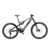 KTM MACINA KAPOHO PRO LTD  L/48 Összteleszkópos elektromos  MTB kerékpár GREY MATT+FLAMING BLACK színben