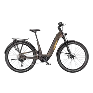 KTM MACINA AERA FS PRIME LFC Di2  US 51 Unisex elektromos összteleszkópos MTB kerékpár MARS BLACK MATT színben