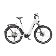 KTM MACINA AERA 871 LFC Di2  US 60 Unisex elektromos MTB kerékpár MARBLE WHITE színben