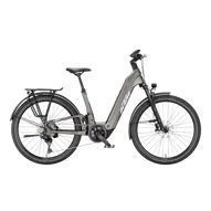 KTM MACINA STYLE FS PRIME Di2  US 56 Unisex elektromos összteleszkópos MTB kerékpár MACHINE GREY MATT színben
