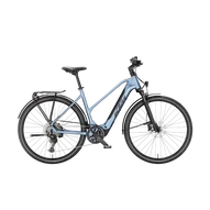 KTM MACINA SPORT SX 20  D 46 Női elektromos trekking- túra kerékpár STEEL BLUE MATT színben