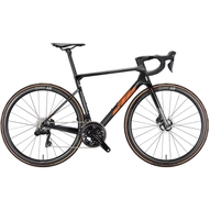 KTM REVELATOR ALTO EXONIC carbon (transparent grey+chrome orange) 2023 Férfi Országúti Kerékpár