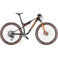 KTM SCARP EXONIC CARBON (TRANSPARENT ORANGE+ORANGE) 2023 FÉRFI ÖSSZTELESZKÓPOS MTB KERÉKPÁR