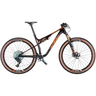 KTM SCARP MT EXONIC CARBON (TRANSPARENT ORANGE+ORANGE) 2023 FÉRFI ÖSSZTELESZKÓPOS MTB KERÉKPÁR