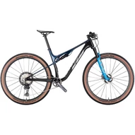 KTM SCARP PRIME CARBON (TRANSPARENT BLUE+GREY+BLACK MATT) 2023 FÉRFI ÖSSZTELESZKÓPOS MTB KERÉKPÁR