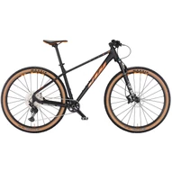 KTM ULTRA 1964 PRO 29 BLACK MATT (GLOSSY ORANGE) 2023 FÉRFI MTB KERÉKPÁR