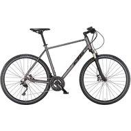 KTM X-LIFE RACE MACHINE GREY MATT (BLACK GLOSSY + ORANGE GLOSSY) 2023 FÉRFI CROSS TREKKING KERÉKPÁR