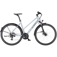 KTM X-LIFE TRACK STREET TRAPÉZ AZZURRO SILVER (DARK GREY+GREY) 2023 NŐI CROSS KERÉKPÁR