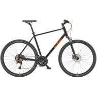 KTM X-LIFE TRACK black (orange + silver) 2023 Férfi Cross Trekking Kerékpár