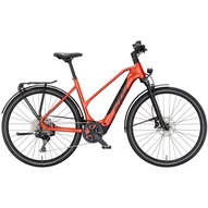 KTM MACINA SPORT SX 10 TRAPÉZ BURNT ORANGE (BLACK) 2025 NŐI ELEKTROMOS TREKKING KERÉKPÁR