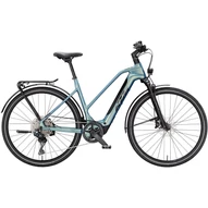 KTM MACINA SPORT SX ELITE TRAPÉZ VELVET PETROL MATT 2025 NŐI ELEKTROMOS TREKKING KERÉKPÁR