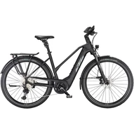 KTM MACINA STYLE 720 BLACK MATT(GREY+GREEN) TRAPÁZ 2023 NŐI ELEKTROMOS TREKKING KERÉKPÁR