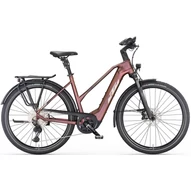 KTM MACINA STYLE 720 SUNSET MATT(CHAMPAGNE+BLACK) TRAPÉZ 2023 NŐI ELEKTROMOS TREKKING KERÉKPÁR