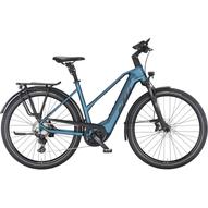 KTM Macina Style 730 TRAPÉZ vital blue matt (black+silver) Női Elektromos Trekking Kerékpár 2023