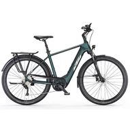 KTM MACINA TOUR CX510 GREEN PURPLE-FLIP MATT(SILVER+GREEN) TRAPÉZ 2023 NŐI ELEKTROMOS TREKKING KERÉKPÁR