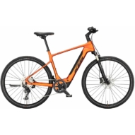 KTM MACINA CROSS SX ELITE burnt orange matt (blk+orange) 2024 Férfi Elektromos Cross Trekking Kerékpár