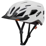 KTM  FACTORY LINE II HELMET WHITE/GREY Kerékpáros Sisak