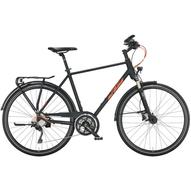 KTM LIFE 1964 H BLACK MATT (CHROME ORANGE) 2022 FÉRFI TREKKING KERÉKPÁR