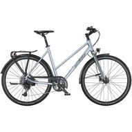 KTM LIFE LITE TRAPÉZ AZZURRO SILVER (DARK GREY) 2022 NŐI TREKKING KERÉKPÁR