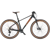 KTM ULTRA 1964 PRO BLACK MATT (CHROME ORANGE GLOSSY) 2022 FÉRFI MTB KERÉKPÁR