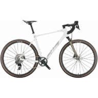 Ktm X-STRADA PRIME metallic white (grey+kwiqsand) 2022 Férfi Gravel Kerékpár