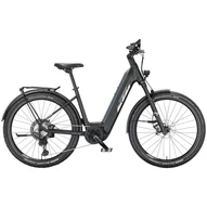 KTM MACINA AERA 771 LFC BLACK MATT(GP-FLIP+CHR.OR) UNISEX ELEKTROMOS MTB KERÉKPÁR 2022