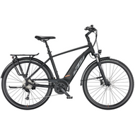 KTM MACINA FUN A510 black matt (grey+orange) Férfi Elektromos Túra Trekking Kerékpár 2022