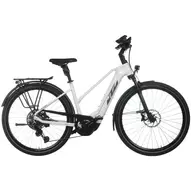 KTM MACINA STYLE 720 TRAPÉZ metallic white (grey+night red) Női Elektromos Trekking Kerékpár 2022