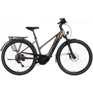 KTM MACINA TOUR P510 TRAPÉZ oak (black+orange) Női Elektromos Trekking Kerékpár 2022