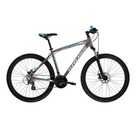 KROSS Hexagon 3.0 26&quot; grafit / blue / silver 2022 FÉRFI MTB KERÉKPÁR