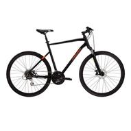 KROSS EVADO 3.0 M black / orange 2022 FÉRFI CROSS TREKKING KERÉKPÁR 