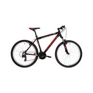 KROSS Hexagon ZZ 26&quot; black / red / gray 2022 MTB KERÉKPÁR FÉRFI 