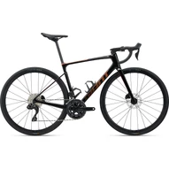 GIANT DEFY ADVANCED 1 BLACK/HELIOS ORANGE 2024 FÉRFI ORSZÁGÚTI KERÉKPÁR