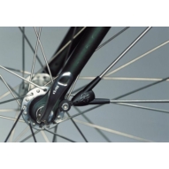 SKS-Germany Bluemels Trekking 28" Reflective kerékpár sárvédő szett [fekete, 45 mm]
