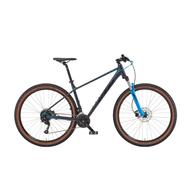KTM  CHICAGO DISC 271 metallic grey (black + blue) Férfi MTB Kerékpár 2022